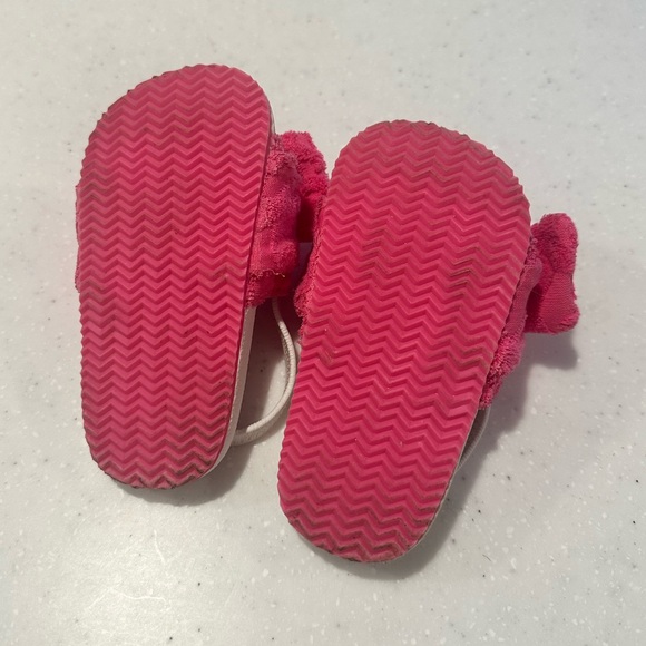 Janie and Jack Floral Terry Jacquard Pool Slide - Picture 5 of 8